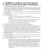 Preview for 5 page of Bosch Ascenta SHE3AR52UC Use & Care Manual