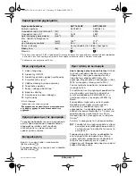 Preview for 60 page of Bosch AXT 1600 HP Operating Instructions Manual