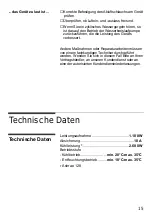 Preview for 15 page of Bosch B1 RKM 09000 Instructions For Use Manual