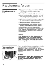 Preview for 20 page of Bosch B1 RKM 09000 Instructions For Use Manual