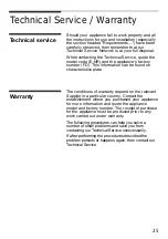 Preview for 25 page of Bosch B1 RKM 09000 Instructions For Use Manual