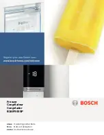 Preview for 1 page of Bosch B18IF900SP Operating Instructions Manual