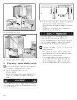 Preview for 16 page of Bosch B36IB70NSP Installation Instructions Manual