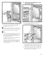 Preview for 21 page of Bosch B36IB70NSP Installation Instructions Manual