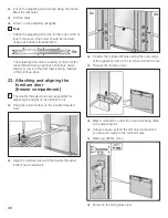 Preview for 28 page of Bosch B36IB70NSP Installation Instructions Manual