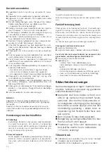 Preview for 11 page of Bosch BBH5 series Operating Instructions Manual