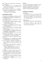 Preview for 18 page of Bosch BBH5 series Operating Instructions Manual