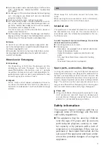 Preview for 5 page of Bosch BBH6 series Safety Information Manual