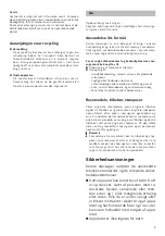 Preview for 11 page of Bosch BBH6 series Safety Information Manual