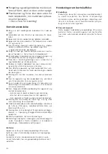 Preview for 12 page of Bosch BBH6 series Safety Information Manual