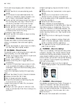 Preview for 4 page of Bosch BEL520MS0K User Manual And Installation Instructions