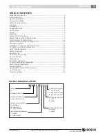 Preview for 3 page of Bosch CE025 Installation And Maintenance Manual