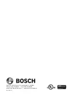 Preview for 32 page of Bosch CE025 Installation And Maintenance Manual