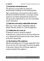 Preview for 9 page of Bosch Combi FS Operating Instructions Manual