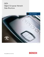 Bosch DCN multimedia Data Brochure preview