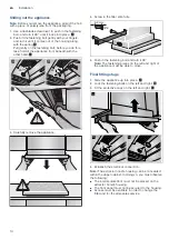 Preview for 14 page of Bosch DFS067A50A Instructions For Installation And Use Manual