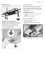 Preview for 15 page of Bosch DFS067A50A Instructions For Installation And Use Manual