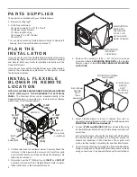 Preview for 5 page of Bosch DHG602DUC Installation Instructions Manual