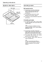 Preview for 3 page of Bosch DHU635GLV Operating And Installation Instructions