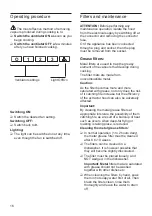 Preview for 16 page of Bosch DHU925MGB Operating And Installation Instructions