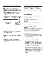 Preview for 26 page of Bosch DHU925MGB Operating And Installation Instructions