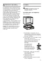 Preview for 41 page of Bosch DHU925MGB Operating And Installation Instructions