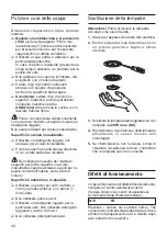 Preview for 48 page of Bosch DHU925MGB Operating And Installation Instructions