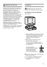 Preview for 81 page of Bosch DHU925MGB Operating And Installation Instructions