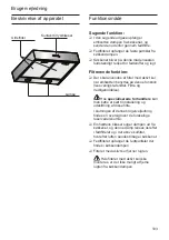 Preview for 103 page of Bosch DHU925MGB Operating And Installation Instructions