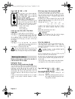 Preview for 14 page of Bosch DL 0 607 461 Series Operating Instructions Manual