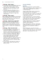 Preview for 4 page of Bosch DWK67CM60 Instructions For Installation And Use Manual