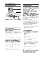 Preview for 3 page of Bosch DWW061350B Installation Instructions Operating And Installation Instructions