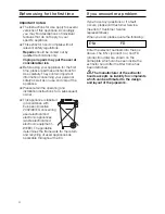 Preview for 4 page of Bosch DWW061350B Installation Instructions Operating And Installation Instructions