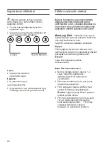 Preview for 20 page of Bosch DWW063461 Operating And Installation Manual