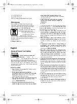 Preview for 10 page of Bosch GBH 2-28 D Professional Original Instructions Manual