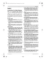 Preview for 3 page of Bosch GBH Professional 2-20 DRE Original Instructions Manual