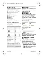 Preview for 127 page of Bosch GCR 350 Original Instructions Manual