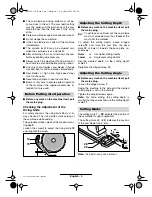 Preview for 15 page of Bosch GKS 54 CE PROFESSIONAL Operating Instructions Manual