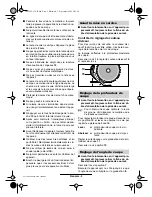 Preview for 22 page of Bosch GKS 54 CE PROFESSIONAL Operating Instructions Manual