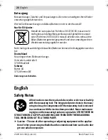 Preview for 20 page of Bosch GLM 40 Original Instructions Manual