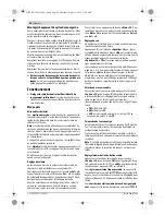 Preview for 20 page of Bosch GML 10,8 V-LI Professional Original Instructions Manual