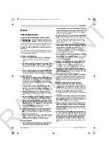 Preview for 31 page of Bosch GRW 9 Original Instructions Manual