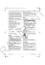 Preview for 57 page of Bosch GRW 9 Original Instructions Manual