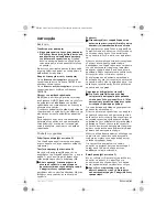 Preview for 81 page of Bosch GSA 18 VE Operating Instructions Manual