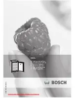 Bosch GSD 10V21 Operating Instructions Manual preview