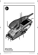 Preview for 3 page of Bosch GSS 23 AE Original Instructions Manual