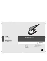 Bosch GSS 2300 PROFESSIONAL Original Instructions Manual preview