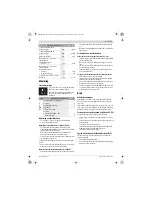 Preview for 33 page of Bosch GTA 2500 Compact Professional Original Instructions Manual