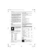 Preview for 74 page of Bosch GTA 2500 Compact Professional Original Instructions Manual