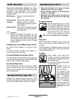 Preview for 18 page of Bosch GWS 14-125 C Operating Instructions Manual